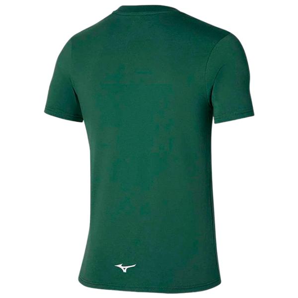 Tricou pentru bărbați Mizuno k2gaa001 100% bumbac/ Green photo 2