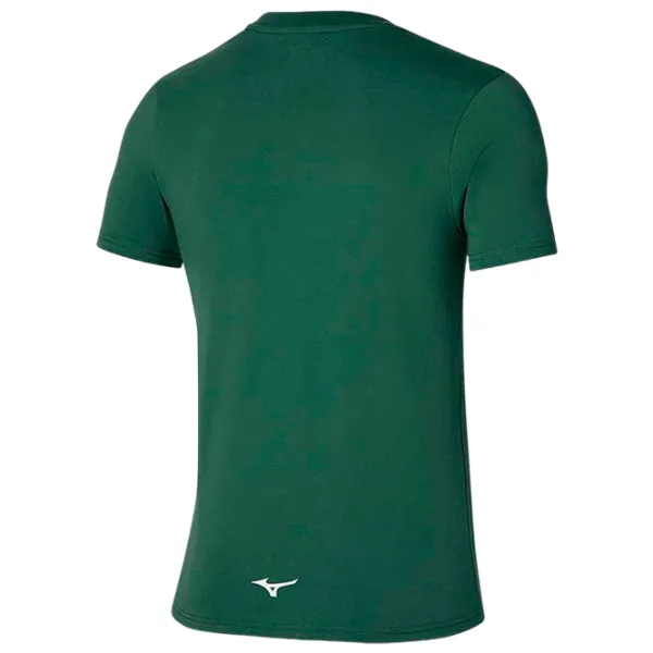 Tricou pentru bărbați Mizuno k2gaa001 100% bumbac/ Green photo 2