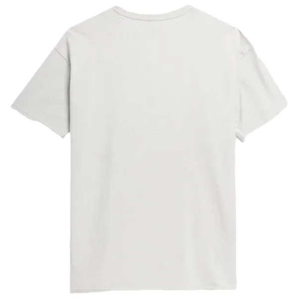 Tricou pentru bărbați 4F 4Fss23ttshm365 100% bumbac/ Light Gray photo 2