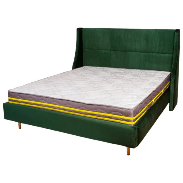 Кровать Mobilier Vera-2 160 x 200 см/ ЛДСП/ Green photo 1