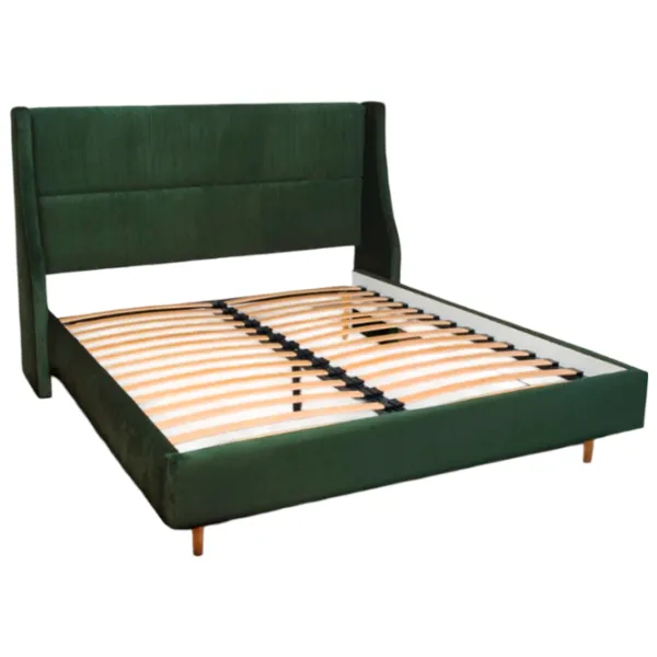 Кровать Mobilier Vera-2 160 x 200 см/ ЛДСП/ Green photo 2