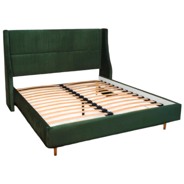 Кровать Mobilier Vera-2 160 x 200 см/ ЛДСП/ Green photo 2