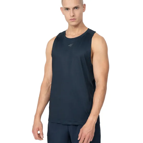 Майка для мужчин 4F tshirt fnk m162 4Fss23tftsm162 XL/ Тёмно-синий photo 3
