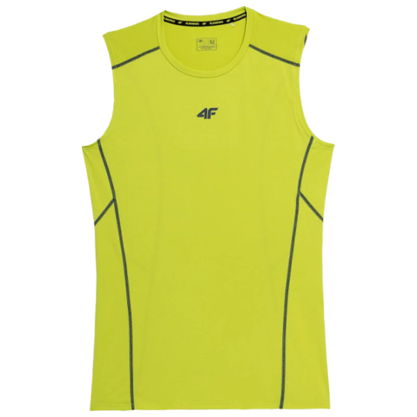 Maiou pentru bărbați 4F h4l22-tsmf010 M/ Lemon photo 1 Maiou pentru bărbați 4F h4l22-tsmf010 M/ Lemon photo 1