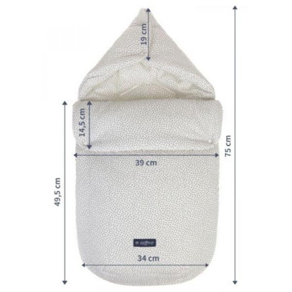 Sac de iarna Zaffiro 5in1 Bumbac/ Gray photo 5