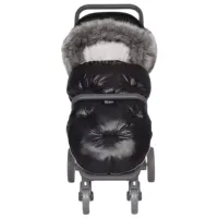 Чехол для детской коляски Colibro 1128508 Искусственный мех, полиэстер/ Black