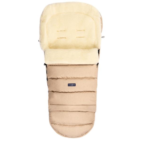 Sac de iarna Zaffiro iGrow 2.0 Merino Melange Blană artificială, poliester/ Beige photo 1