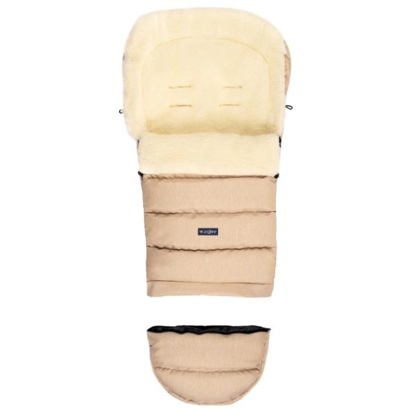 Sac de iarna Zaffiro iGrow 2.0 Merino Melange Blană artificială, poliester/ Beige photo 3