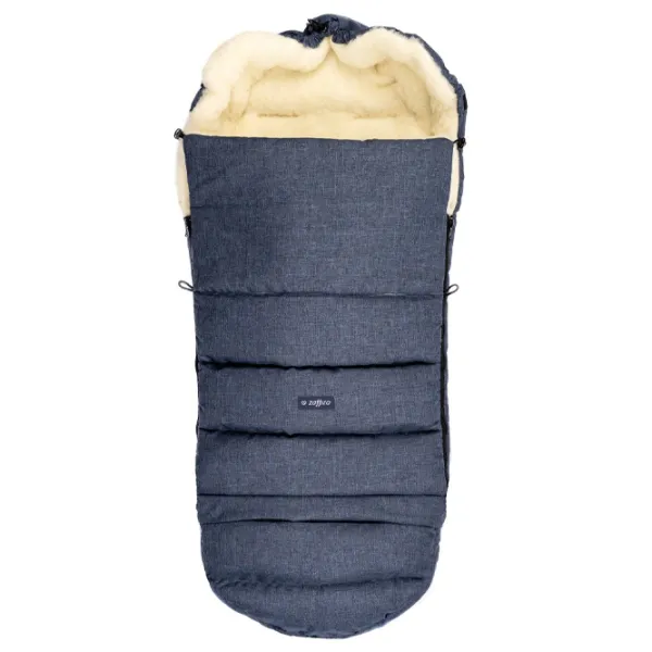 Sac de iarna Zaffiro iGrow 2.0 Merino Melange Blană artificială, poliester/ Blue photo 2