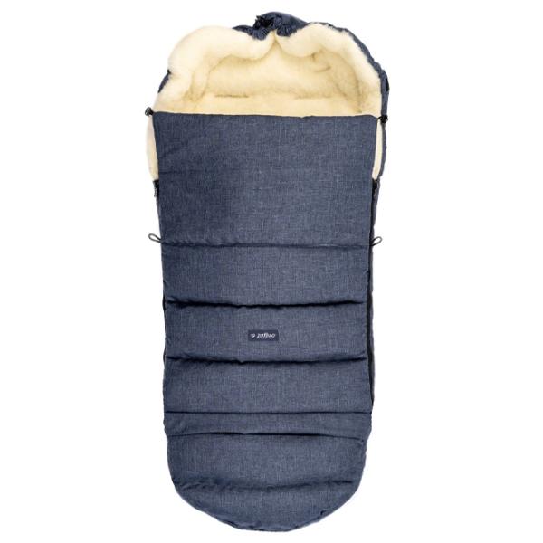 Sac de iarna Zaffiro iGrow 2.0 Merino Melange Blană artificială, poliester/ Blue photo 2