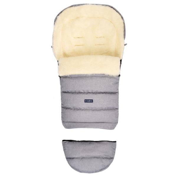Sac de iarna Zaffiro iGrow 2.0 Merino Melange Blană artificială, poliester/ Gray photo 3