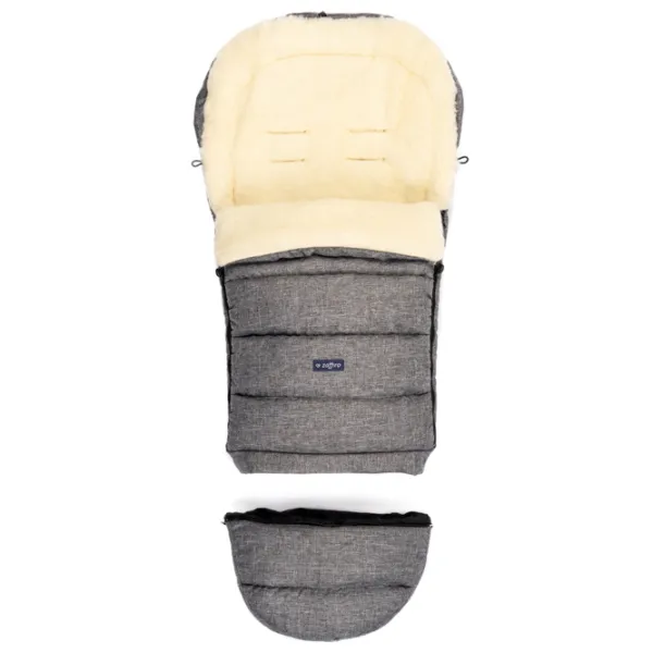 Sac de iarna Zaffiro iGrow 2.0 Merino Melange Blană artificială, poliester/ Gray photo 5 Sac de iarna Zaffiro iGrow 2.0 Merino Melange Blană artificială, poliester/ Gray photo 5