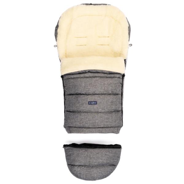 Sac de iarna Zaffiro iGrow 2.0 Merino Melange Blană artificială, poliester/ Gray photo 5 Sac de iarna Zaffiro iGrow 2.0 Merino Melange Blană artificială, poliester/ Gray photo 5