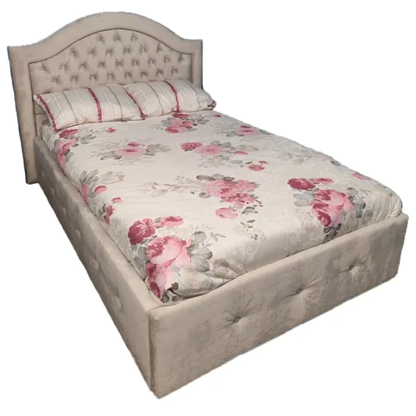 Кровать Mobilier Versali 160 x 200 см/ ЛДСП/ Бежевый photo 1 Кровать Mobilier Versali 160 x 200 см/ ЛДСП/ Бежевый photo 1