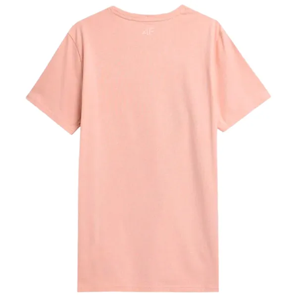 Футболка для мужчин 4F 4Fss23ttshm356 100% хлопок/ Кораловый photo 2