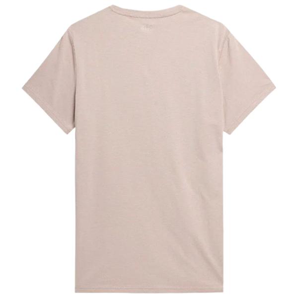 Tricou pentru bărbați 4F 4Fss23ttshm313 100% bumbac/ Brown photo 2