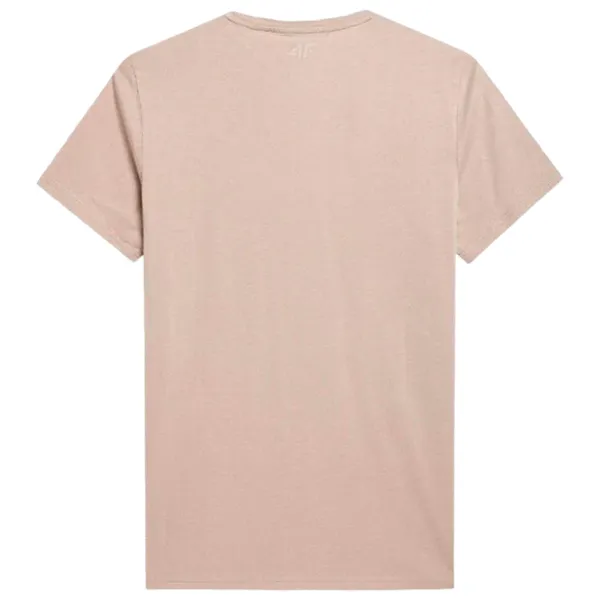 Tricou pentru bărbați 4F 4Fss23ttshm311 100% bumbac/ Brown photo 2