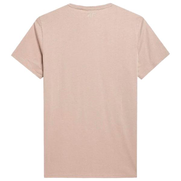 Tricou pentru bărbați 4F 4Fss23ttshm311 100% bumbac/ Brown photo 2