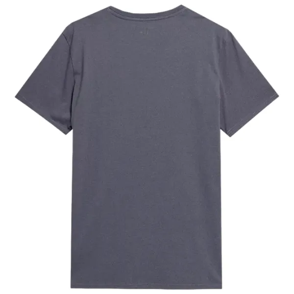 Футболка для мужчин 4F 4Fss23ttshm308 100% хлопок/ Серый photo 2