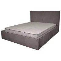 Кровать Mobilier Neo Rinaldi 160 x 200 см/ ЛДСП/ Серый