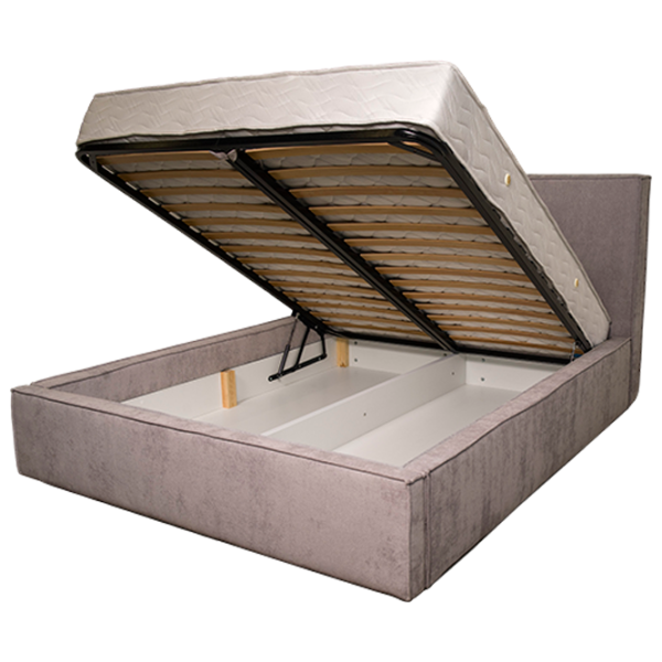 Кровать Mobilier Neo Rinaldi 180 x 200 см/ ЛДСП/ Серый photo 2 Кровать Mobilier Neo Rinaldi 180 x 200 см/ ЛДСП/ Серый photo 2