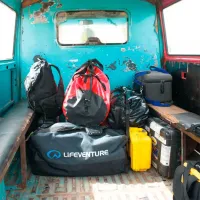 Geantă pentru călătorii Lifeventure Expedition Duffle 100 l/ Black photo 7