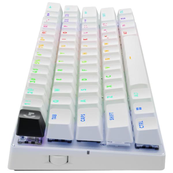 Клавиатура Logitech G PRO X 60 Беспроводные / Белый photo 4