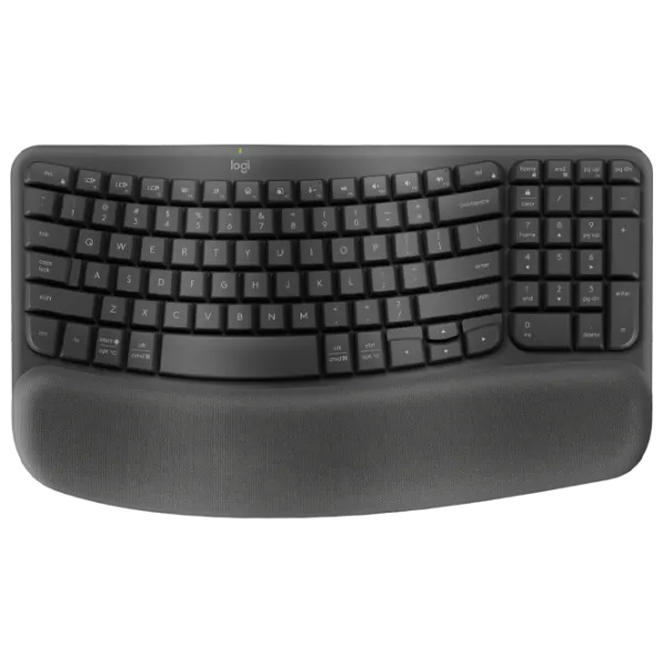Клавиатура Logitech Wave Keys Беспроводные/ Графитовый photo 1