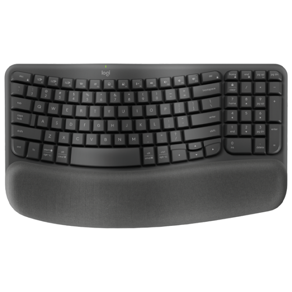 Клавиатура Logitech Wave Keys Беспроводные/ Графитовый photo 1