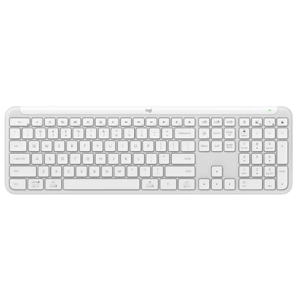 Tastatură Logitech K950 Fără fir/ White photo 1