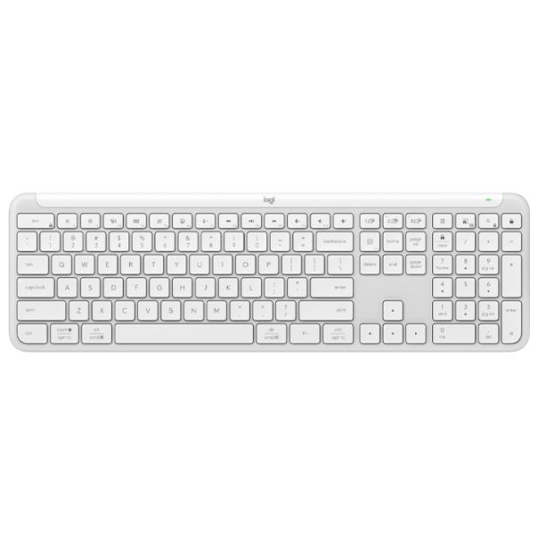 Tastatură Logitech K950 Fără fir/ White photo 1