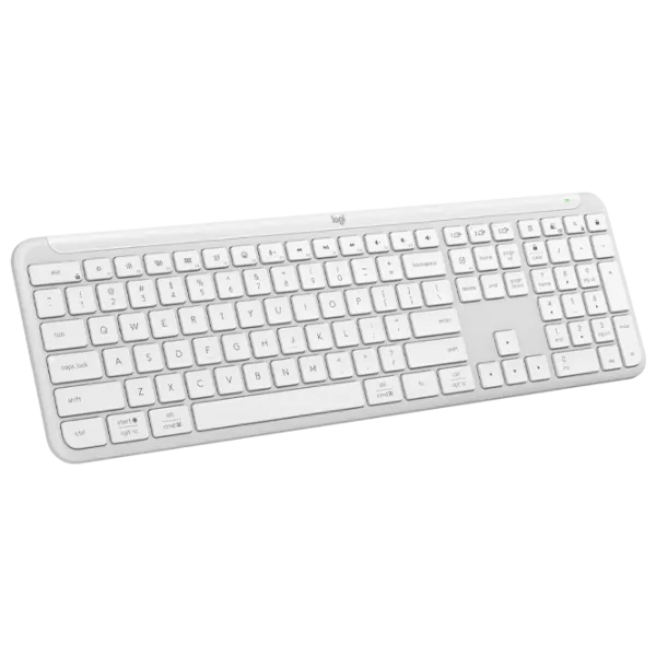 Tastatură Logitech K950 Fără fir/ White photo 2