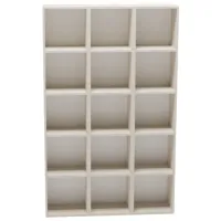 Etajeră Smartex Box Set 415 200.8 x 124.5 x 31 cm/ PAL/ Sonoma Oak photo 2