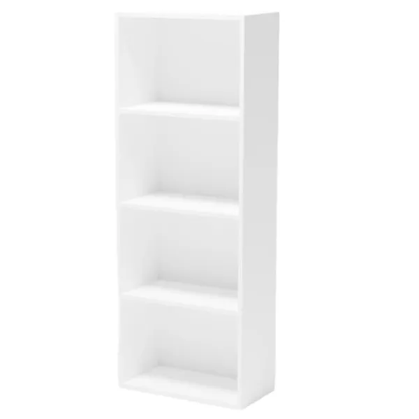 Etajeră Smartex Box 161.1 x 60 x 31 cm/ PAL/ White photo 1