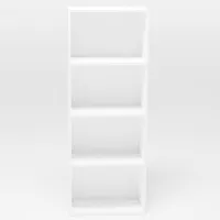Etajeră Smartex Box 161.1 x 60 x 31 cm/ PAL/ White photo 3