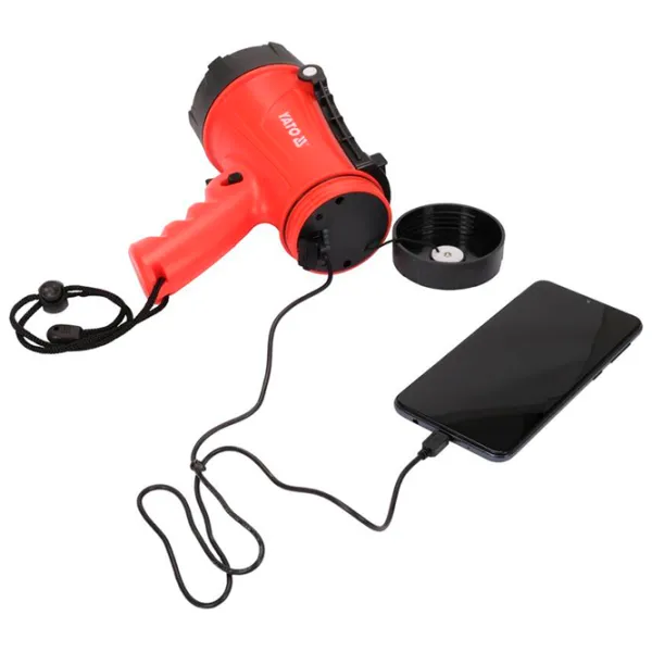 Фонарик Yato YT08551 Красный photo 6 Фонарик Yato YT08551 Красный photo 6