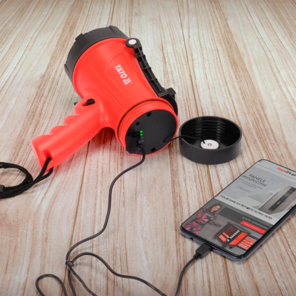 Фонарик Yato YT08551 Красный photo 8 Фонарик Yato YT08551 Красный photo 8