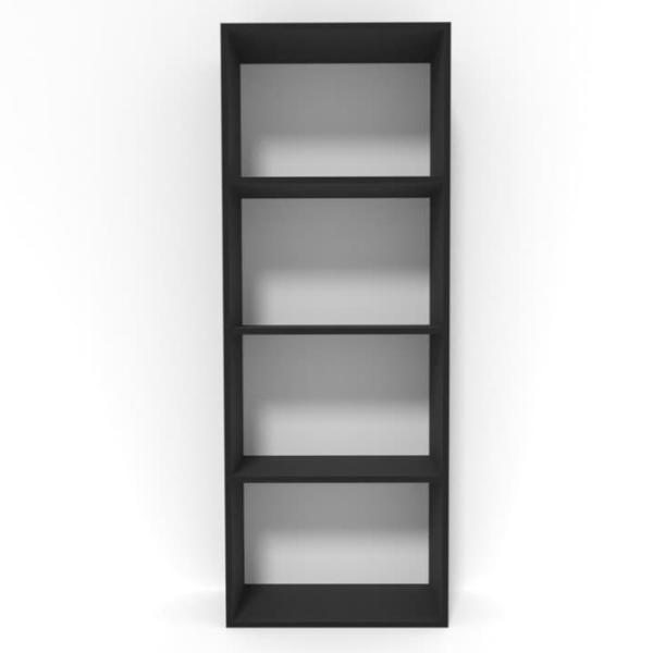 Etajeră Smartex Box 161.1 x 60 x 31 cm/ PAL/ Black photo 2 Etajeră Smartex Box 161.1 x 60 x 31 cm/ PAL/ Black photo 2