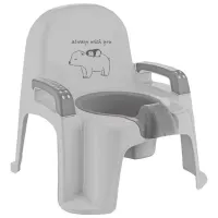 Горшок BabyJem 004 Унисекс/ 18+ месяцев/ Grey