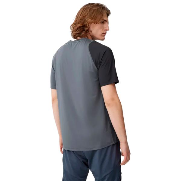 Tricou pentru bărbați 4F 4Fss23tftsm405 12% elastan/ Gray photo 4