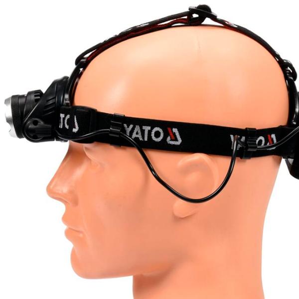Фонарик Yato YT-08591 Black photo 3 Фонарик Yato YT-08591 Black photo 3