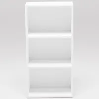 Etajeră Smartex Box 121.6 x 60 x 31 cm/ PAL/ White photo 2