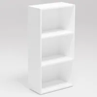 Etajeră Smartex Box 121.6 x 60 x 31 cm/ PAL/ White photo 3