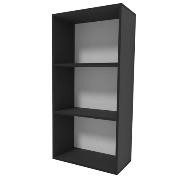 Etajeră Smartex Box 121.6 x 60 x 31 cm/ PAL/ Black photo 1