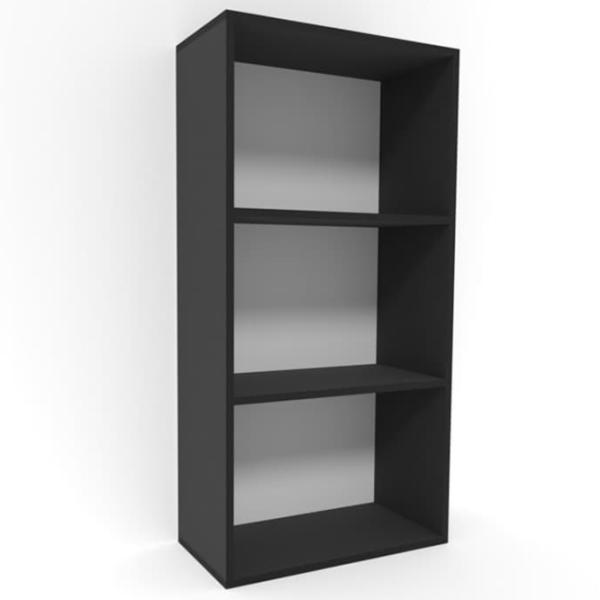 Etajeră Smartex Box 121.6 x 60 x 31 cm/ PAL/ Black photo 2