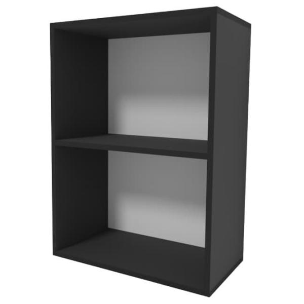 Etajeră Smartex Box 81.7 x 60 x 31 cm/ PAL/ Black photo 1