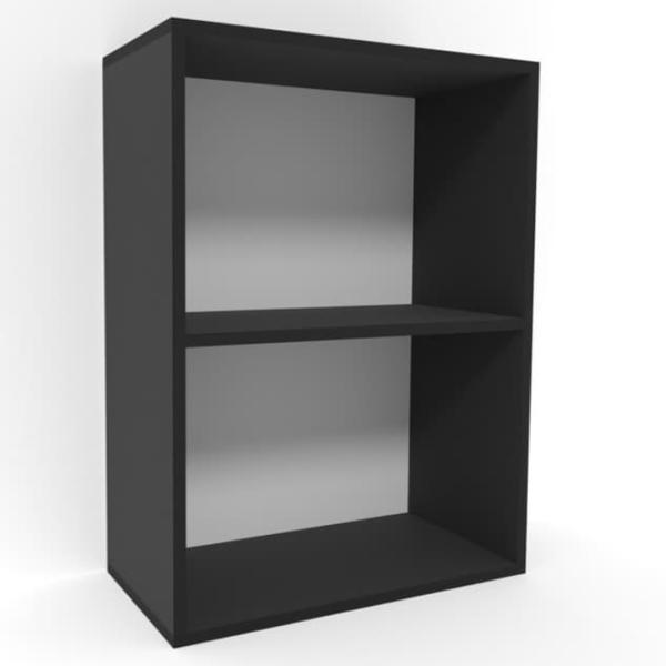 Etajeră Smartex Box 81.7 x 60 x 31 cm/ PAL/ Black photo 3