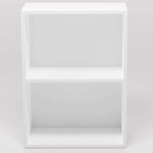 Etajeră Smartex Box 81.7 x 60 x 31 cm/ PAL/ White photo 2