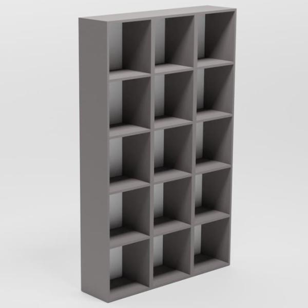 Стеллаж Smartex Box Set 415 200.8 x 124.5 x 31см cm/ ЛДСП/ Graphite photo 3 Стеллаж Smartex Box Set 415 200.8 x 124.5 x 31см cm/ ЛДСП/ Graphite photo 3