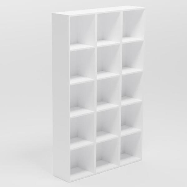 Etajeră Smartex Box Set 415 200.8 x 124.5 x 31 cm/ PAL/ White photo 3 Etajeră Smartex Box Set 415 200.8 x 124.5 x 31 cm/ PAL/ White photo 3